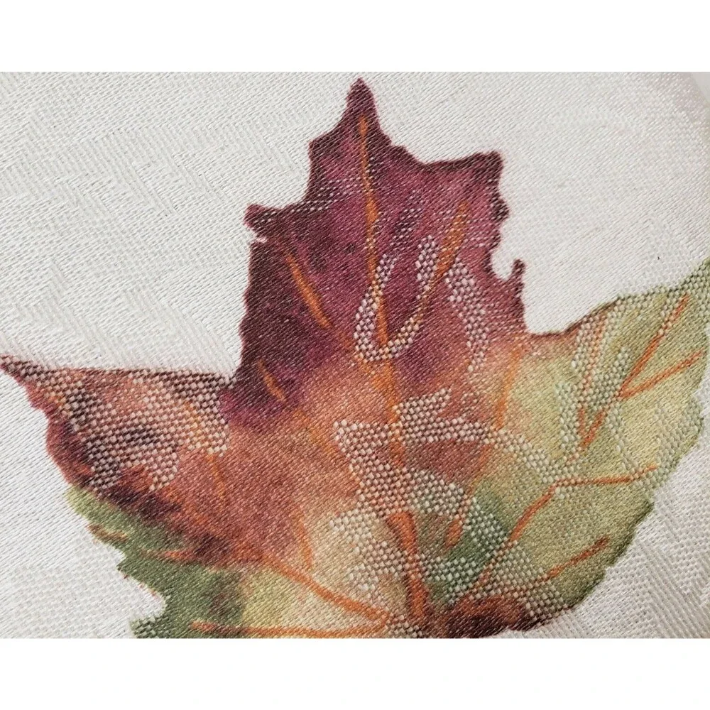 Printed Linen Tablecloth 52